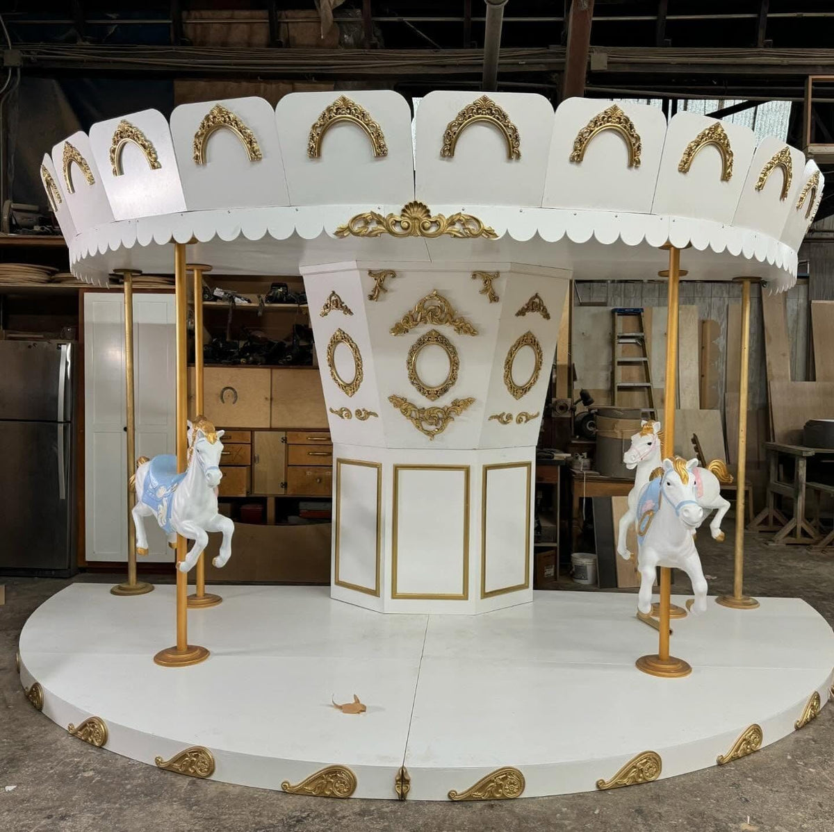 Carousel & Carousel Horses Rental – Whimsical Event Attraction